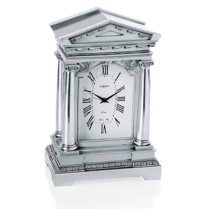 Picture Clock in the shape of a temple - Linea Argenti