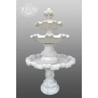Picture An amazing three-level fountain with a lily