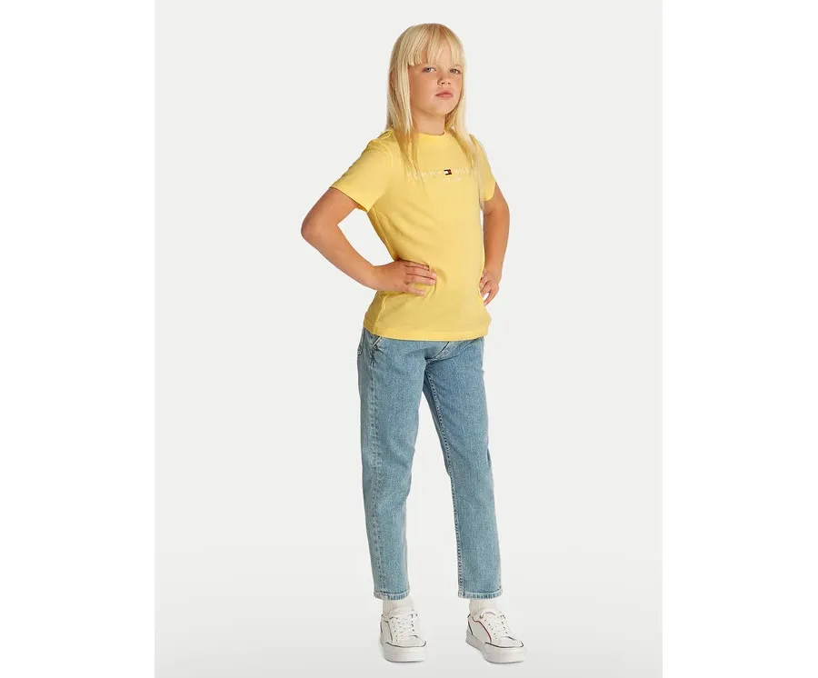 obrazek 1 Tommy Hilfiger T-Shirt Essential KS0KS00397 D Żółty Regular Fit