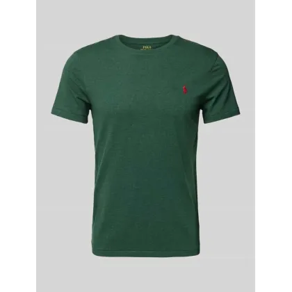 Zdjęcie T-shirt o kroju custom slim fit z okrągłym dekoltem