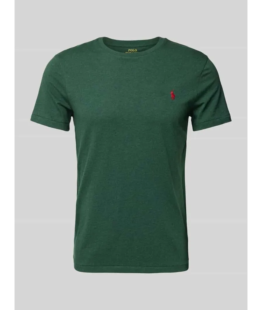 obrazek 1 T-shirt o kroju custom slim fit z okrągłym dekoltem