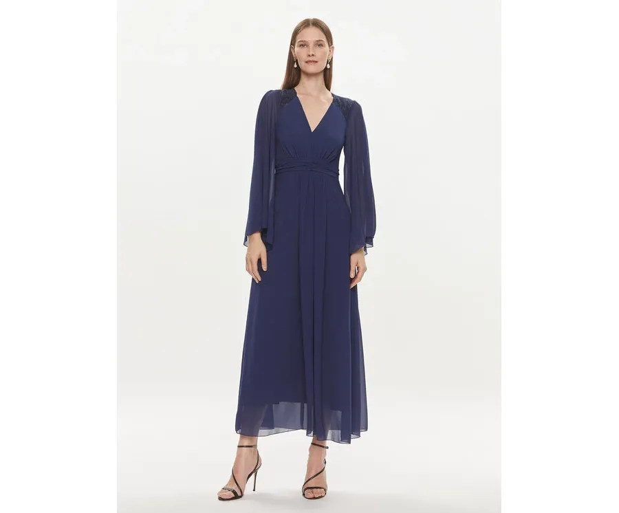 obrazek 1 Rinascimento Sukienka wieczorowa CFC0117605003 Granatowy Regular Fit