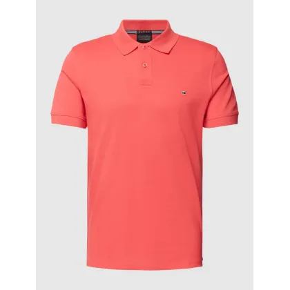 Zdjęcie Koszulka polo o kroju slim fit w jednolitym kolorze