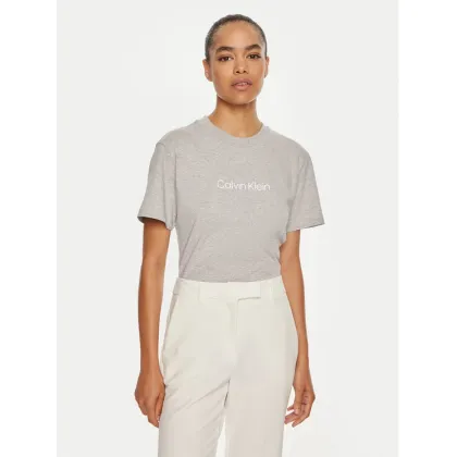 Zdjęcie Calvin Klein T-Shirt Hero Logo K20K205448 Szary Regular Fit