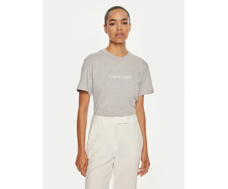 obrazek 1 Calvin Klein T-Shirt Hero Logo K20K205448 Szary Regular Fit