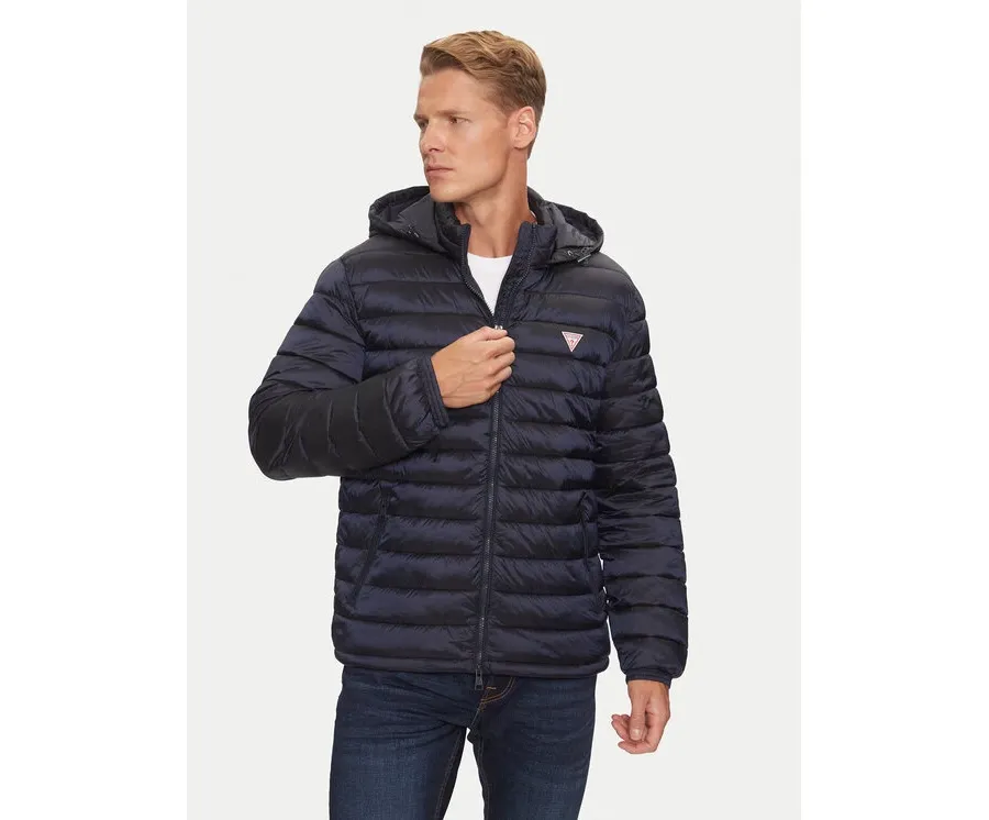 obrazek 1 Guess Kurtka puchowa M4YL99 WG922 Granatowy Regular Fit