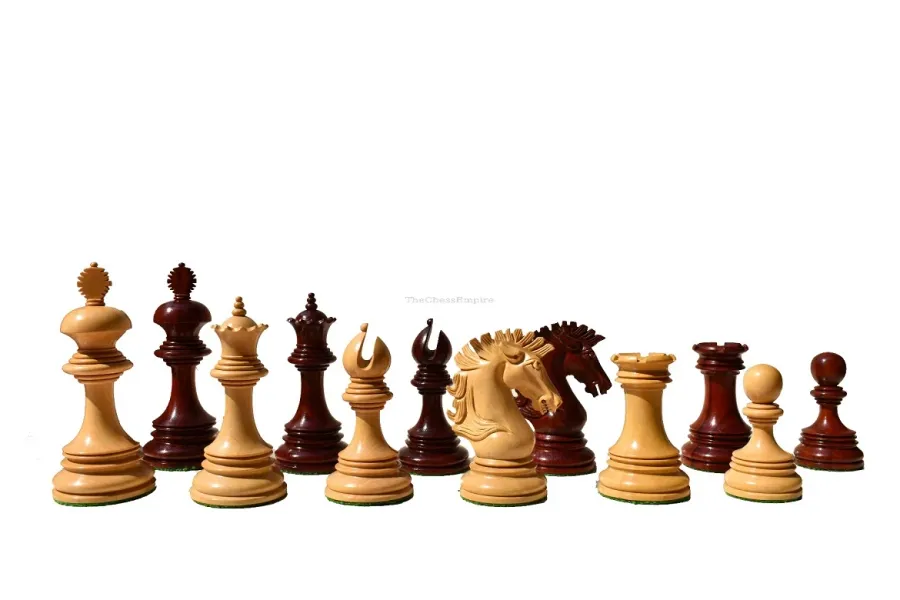 obrazek 1 Wykonane z najwyższej jakości drewna figury do królewskiej gry - The Chess Empire