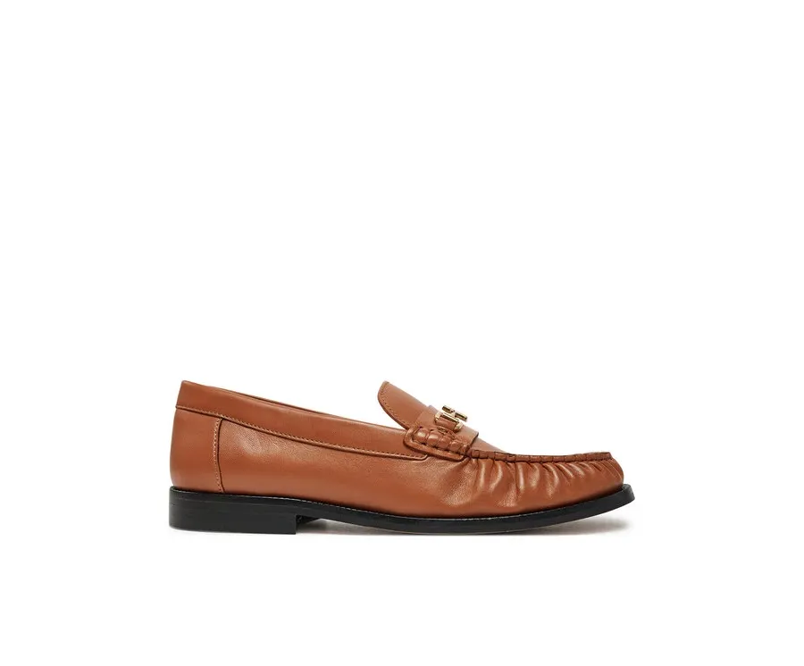 obrazek 1 Tommy Hilfiger Mokasyny Soft Leather Horsebit Loafer FW0FW08414 Pomarańczowy