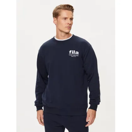 Zdjęcie Fila Bluza FAM0671 Granatowy Relaxed Fit
