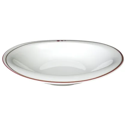 Zdjęcie Owalny głęboki talerz do zupy z porcelany 21x20 cm z Niemiec - Seltmann Weiden