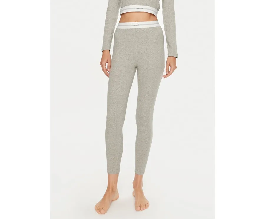 obrazek 1 Calvin Klein Underwear Legginsy 000QS7220E Szary Slim Fit