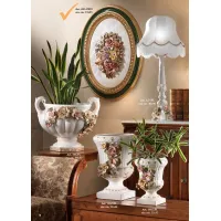 Zdjęcie Przepiękny obraz z okrągłą ramą