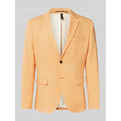 Zdjęcie Marynarka o kroju slim fit z brustaszą model ‘LIAM’