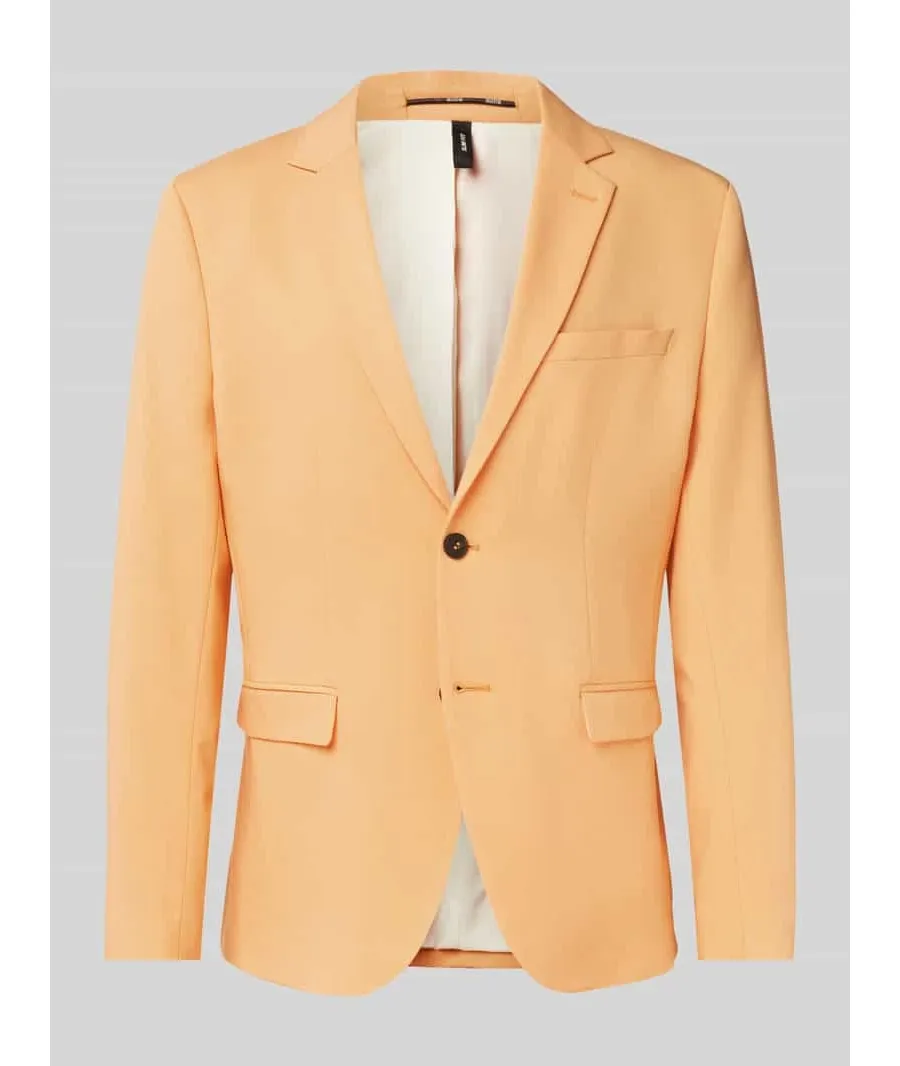 obrazek 1 Marynarka o kroju slim fit z brustaszą model ‘LIAM’