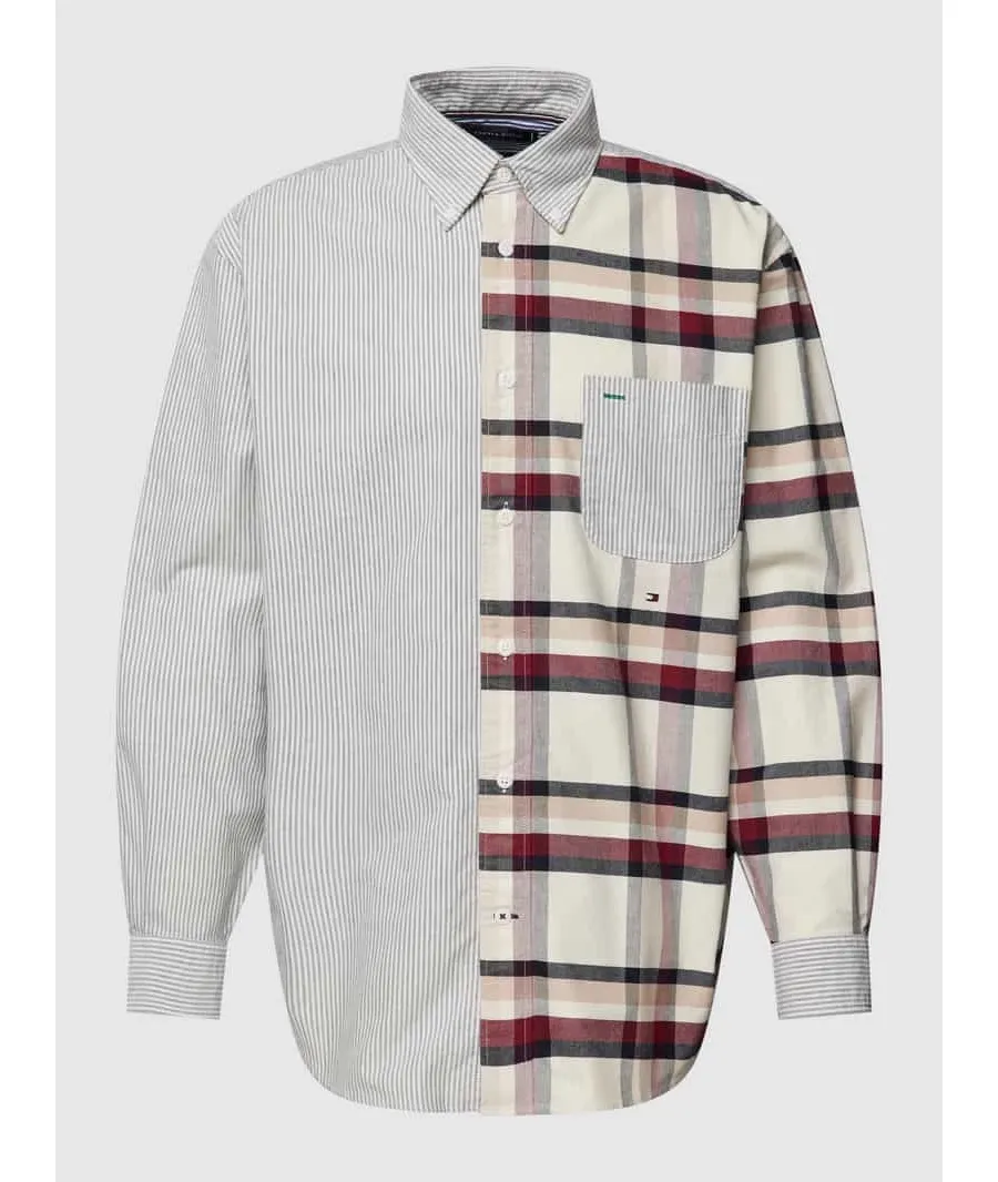 obrazek 1 Koszula casualowa z różnymi wzorami