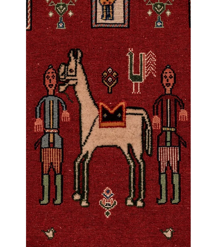 obrazek 5 Wełniany orientalny ręcznie robiony dywan z Iranu - Jordan