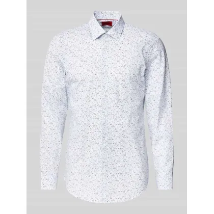 Zdjęcie Koszula biznesowa o kroju slim fit z czystej bawełny model ‘KENNO’