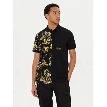 Zdjęcie Versace Jeans Couture Polo 78GAG625 Czarny Regular Fit