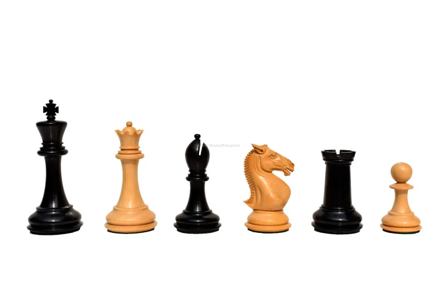 obrazek 3 Wykonane z drewna figury szachowe idealne na prezent - The Chess Empire