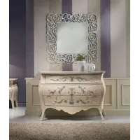 Picture Square perforated mirror frame - Zanini