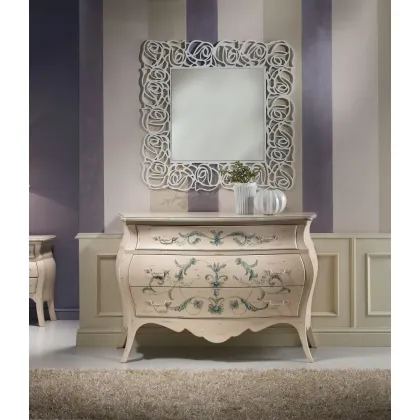Picture Square perforated mirror frame - Zanini