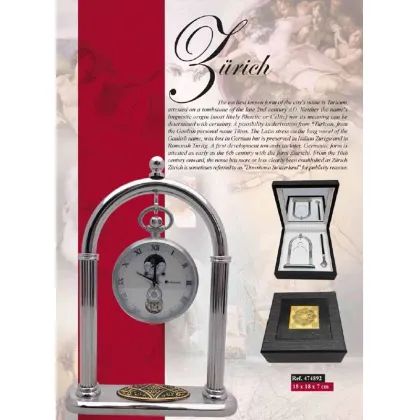 Zdjęcie Elegancki zegar na biurko - Zurych