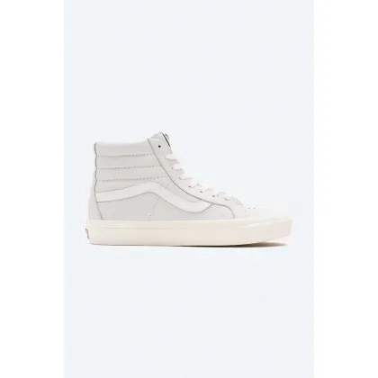 Zdjęcie Vans sneakersy skórzane kolor szary VN0A38GF104-SZARY