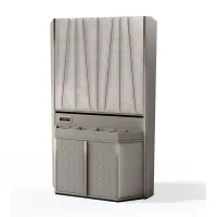 Picture A unique Italian double-sided display case - a dressing table with a mirror