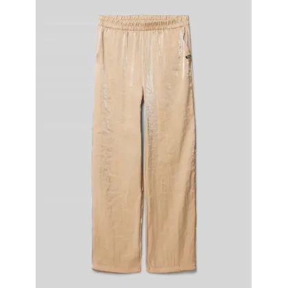 Zdjęcie Spodnie o luźnym kroju z elastycznym pasem model ‘Hailey’