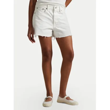 Zdjęcie Polo Ralph Lauren Szorty jeansowe 211964084001 Biały Straight Fit