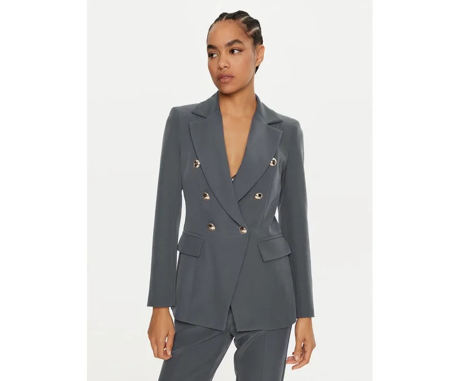 obrazek 1 Maryley Marynarka 24IB139/43ST Szary Regular Fit