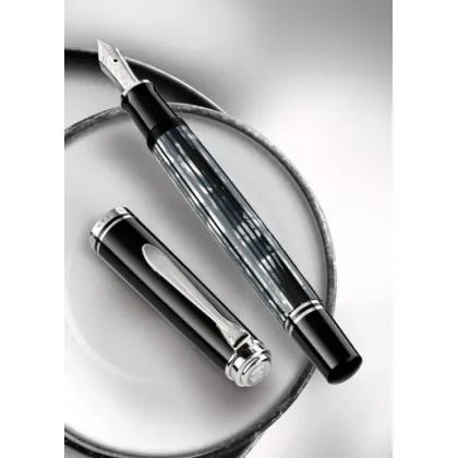 Zdjęcie Luksusowe pióro wieczne Souveran 605 Tortoiseshell-Black EF