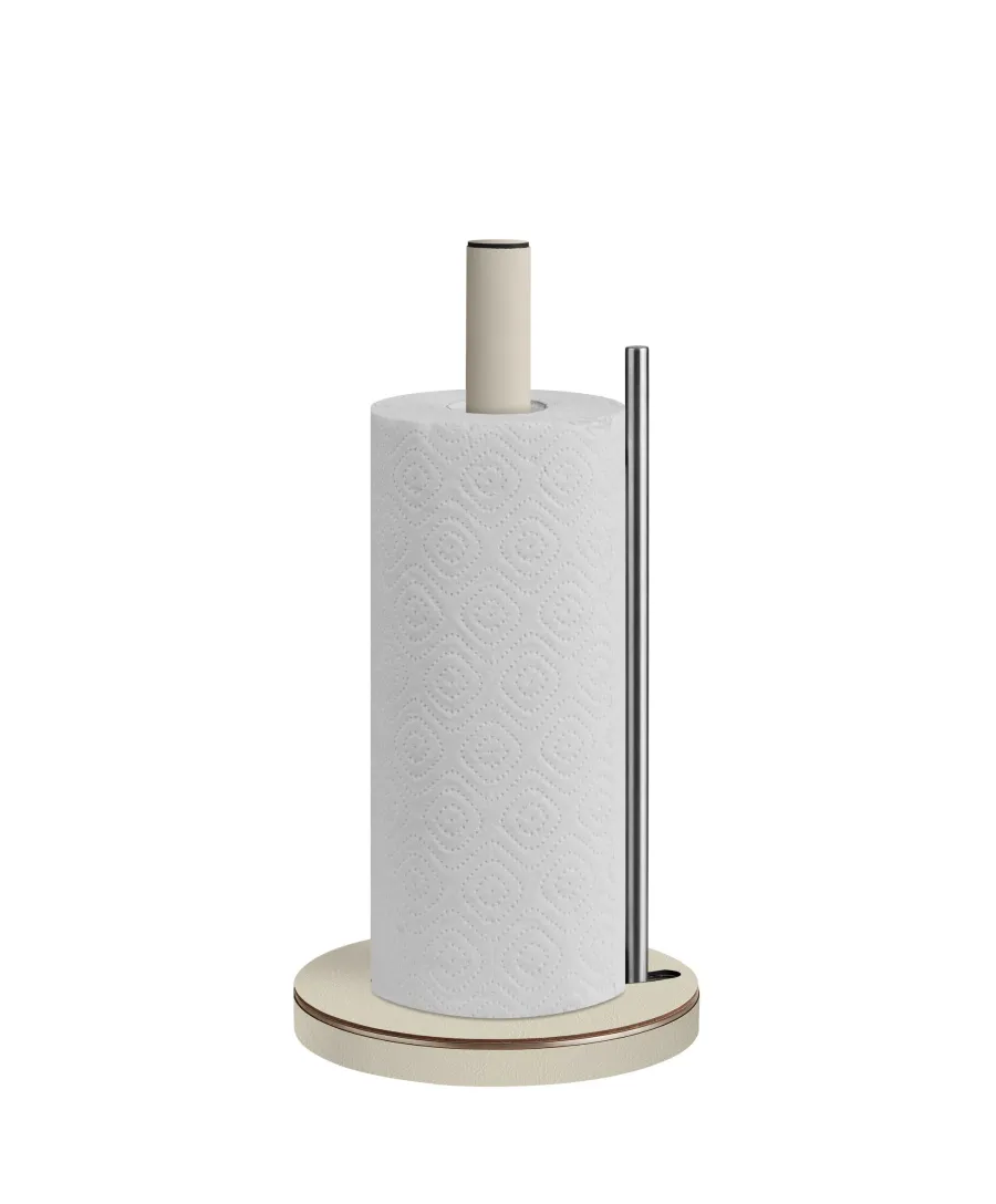 obrazek 2 Kuchenny uchwyt na ręcznik papierowy w kolorze waniliowym