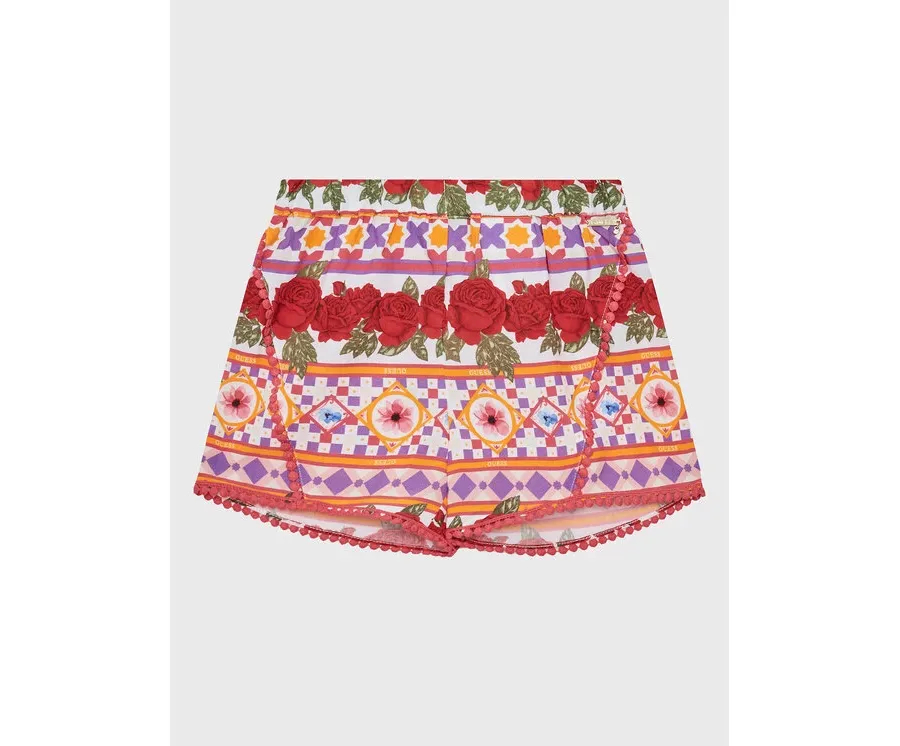 obrazek 1 Guess Szorty materiałowe J3GD05 WFBN0 Kolorowy Relaxed Fit