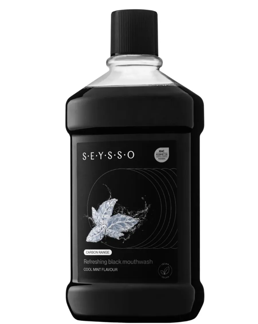 obrazek 1 Seysso Carbon Refreshing Black Płyn do płukania jamy ustnej 500 ml