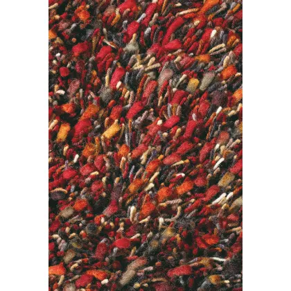 Picture Stylish red shaggy carpet - SPRING 59100