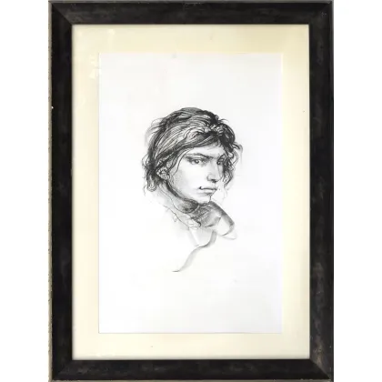 Picture A chic portrait of a 20th century woman