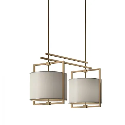 Zdjęcie Ekskluzywny podwójny żyrandol do nowoczesnego wnętrza