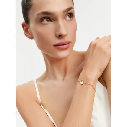 Zdjęcie Guess Bransoletka Lovely Guess JUBB03 036JW Żółte złocenie