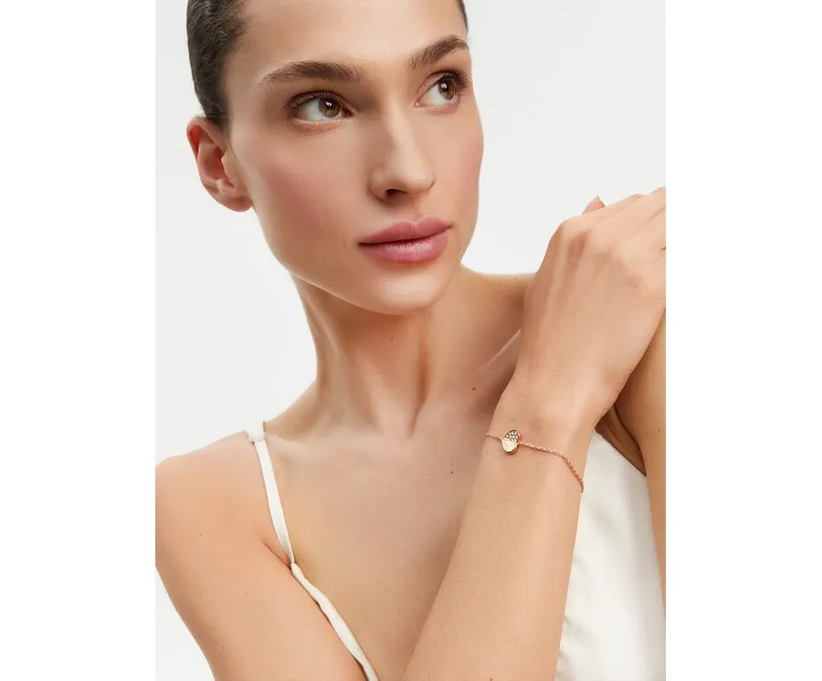 obrazek 1 Guess Bransoletka Lovely Guess JUBB03 036JW Żółte złocenie
