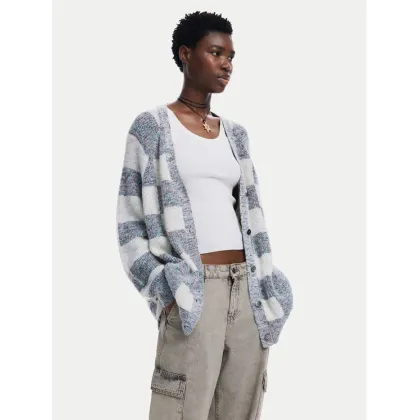Zdjęcie Desigual Kardigan Oxford 24WWJF70 Beżowy Regular Fit