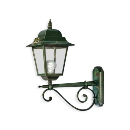 Zdjęcie Zewnętrzna klasyczna włoska lampa naścienna do ogrodu lub na taras