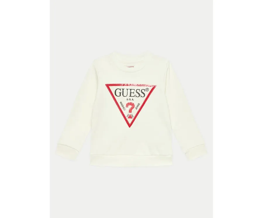 obrazek 1 Guess Bluza K4YQ10 KA6R3 Écru Regular Fit