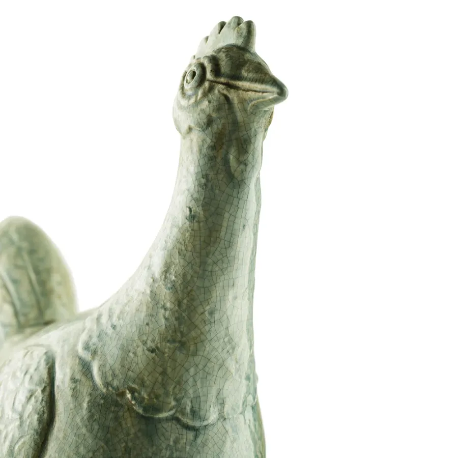 obrazek 3 Średni ceramiczny kogut z włoch H.46xL.16xP.42 cm