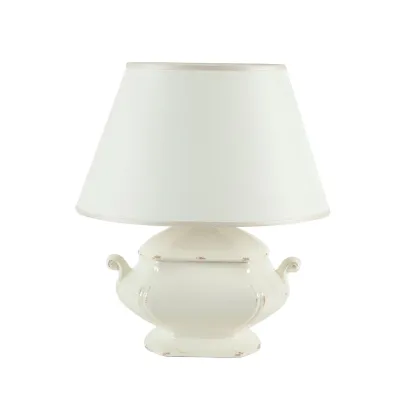 Picture Elegant, stylish lamp in white - Virginia Casa