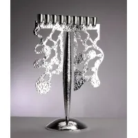 Picture Chanukah - silver-plated Hanukkah candlestick - Pampaloni