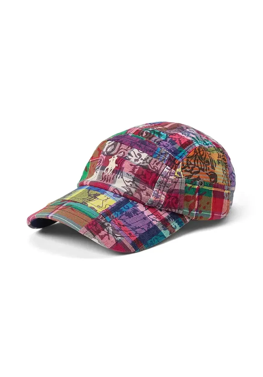 obrazek 1 Polo Ralph Lauren czapka z daszkiem bawełniana kolor multicolor wzorzysta 710958067
