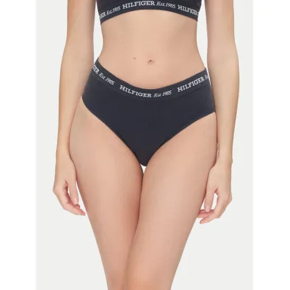 Zdjęcie Tommy Hilfiger Figi klasyczne z wysokim stanem UW0UW05724 Granatowy