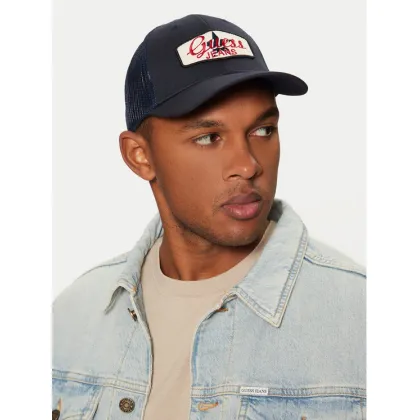 Zdjęcie Guess Jeans Czapka z daszkiem M5RZ17 WF8V1 Granatowy