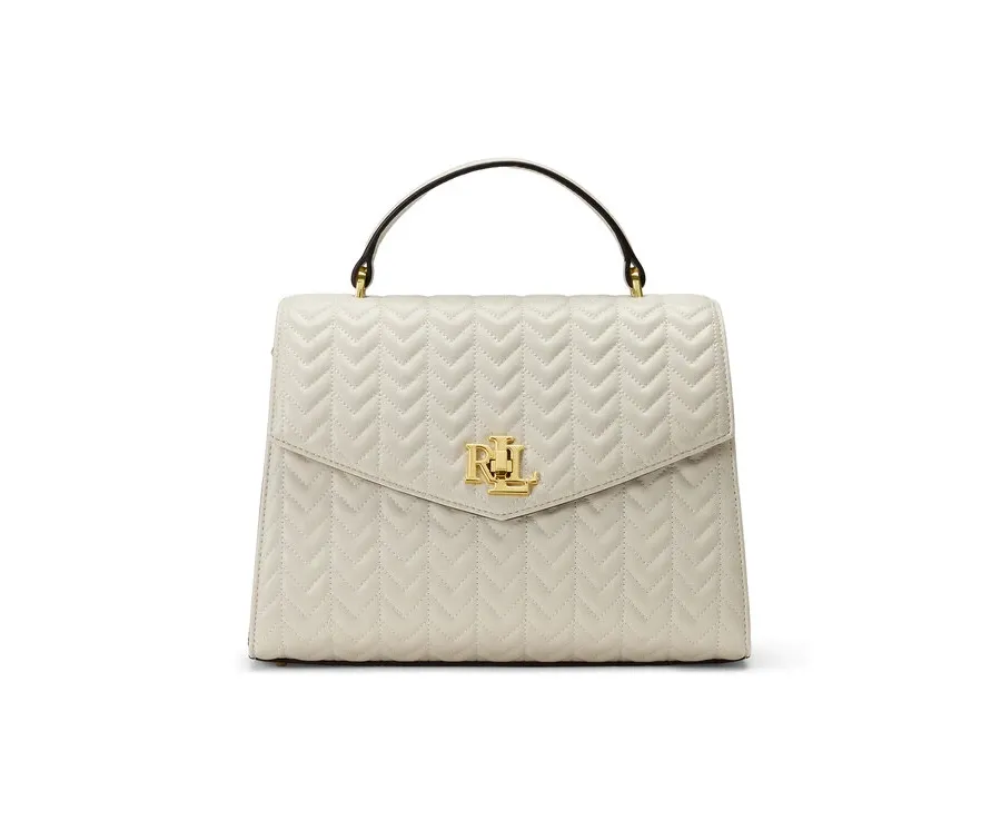 obrazek 1 LAUREN RALPH LAUREN Torebka Farrah 431966766001 Écru